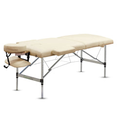 2-Section 5" Aluminum Super Stable Portable Massage Table - MTA122 - Greenlife Treatment-Portable Massage Table