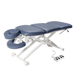 Master Massage® 29” TheraMaster™ 2 Motors 4 Section Electric Bodywork Table-Royal Blue