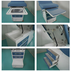 Medical Gynecological Examination Chair Exam Table with Drawers CE/ISO Certified - GREENLIFE MED - Gynecological Examination Chair