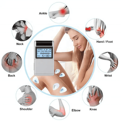Home Use 4 Channels Back Full Body TENS Massager Rechargeable Battery