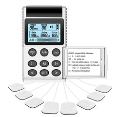 Unique Pro TENS Massager 15 Modes Dual Channel Class II 510K Certified