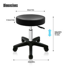 Choice Hydraulic Adjustable Height Rolling Stool - RS231/2 - Greenlife Treatment-Rolling Stool