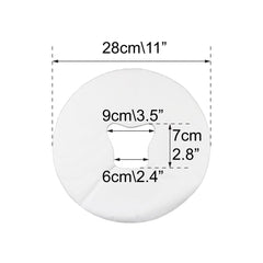 Disposable Round Headrest Covers 100PC - Round - Greenlife Treatment-Disposable Headrest Cover