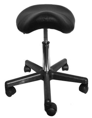 Ergonomic Comfortable Hydraulic Saddle Stool - RSS191 - Greenlife Treatment-Rolling Stool
