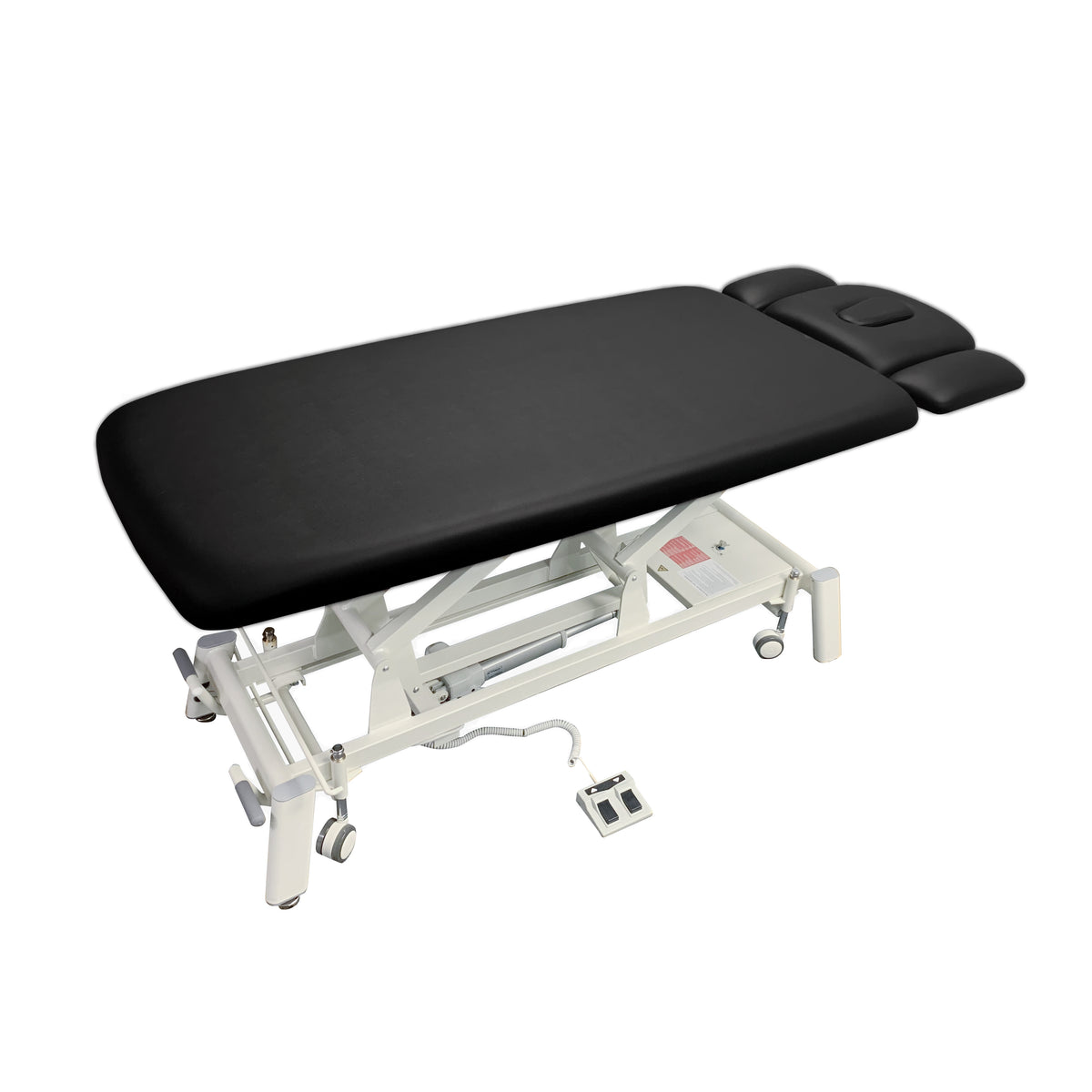 Vivanova ® German Dewert Motor 27" Width Echo Series Basic Electric Examination Chiropractic Treatment Bed Physiotherapy Table for Hospital and Chiropractor RMT Clinic Black