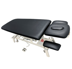 Vivanova ® German Dewert Motor 27" Width Echo Series Basic Electric Examination Chiropractic Treatment Bed Physiotherapy Table for Hospital and Chiropractor RMT Clinic Black
