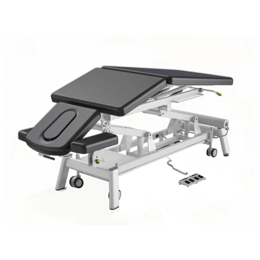 Vivanova ® German Dewert ® Motor Infinity Electric Height Adjustable Physiotherapy Equipment Massage Table Treatment Bed - Grey , for Chiropractor RMT Clinic