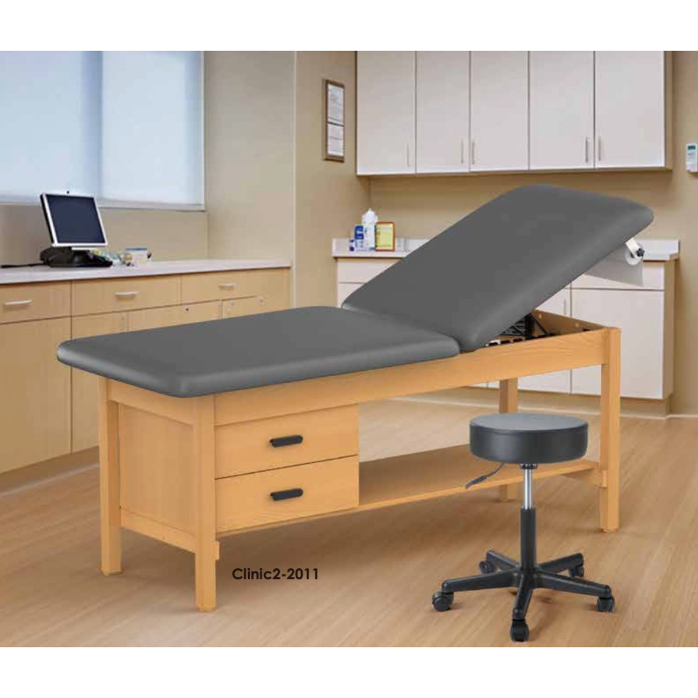 Clinic-2 Series Hardwood Leg Support Treatment Tables