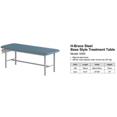 Clinic-1 Series Steel Construction Treatment Tables