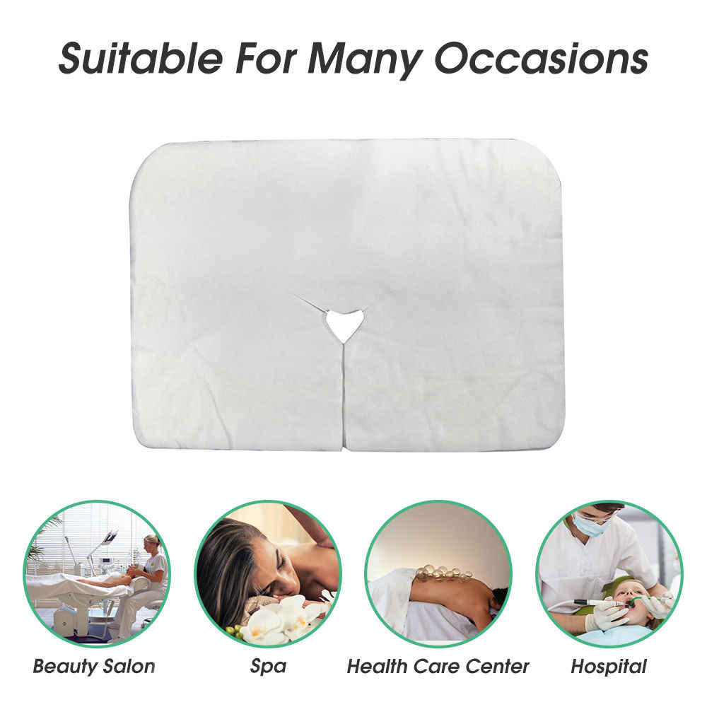 Disposable Flat Headrest Covers 100PC - Heart - GreenLife-Disposable Headrest Cover