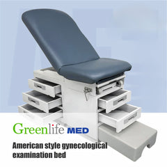 Medical Gynecological Examination Chair Exam Table with Drawers CE/ISO Certified - GREENLIFE MED - Gynecological Examination Chair