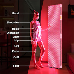 600MAX 576pcs Advanced 9 Spectrum Full Body Red Light Therapy Panel