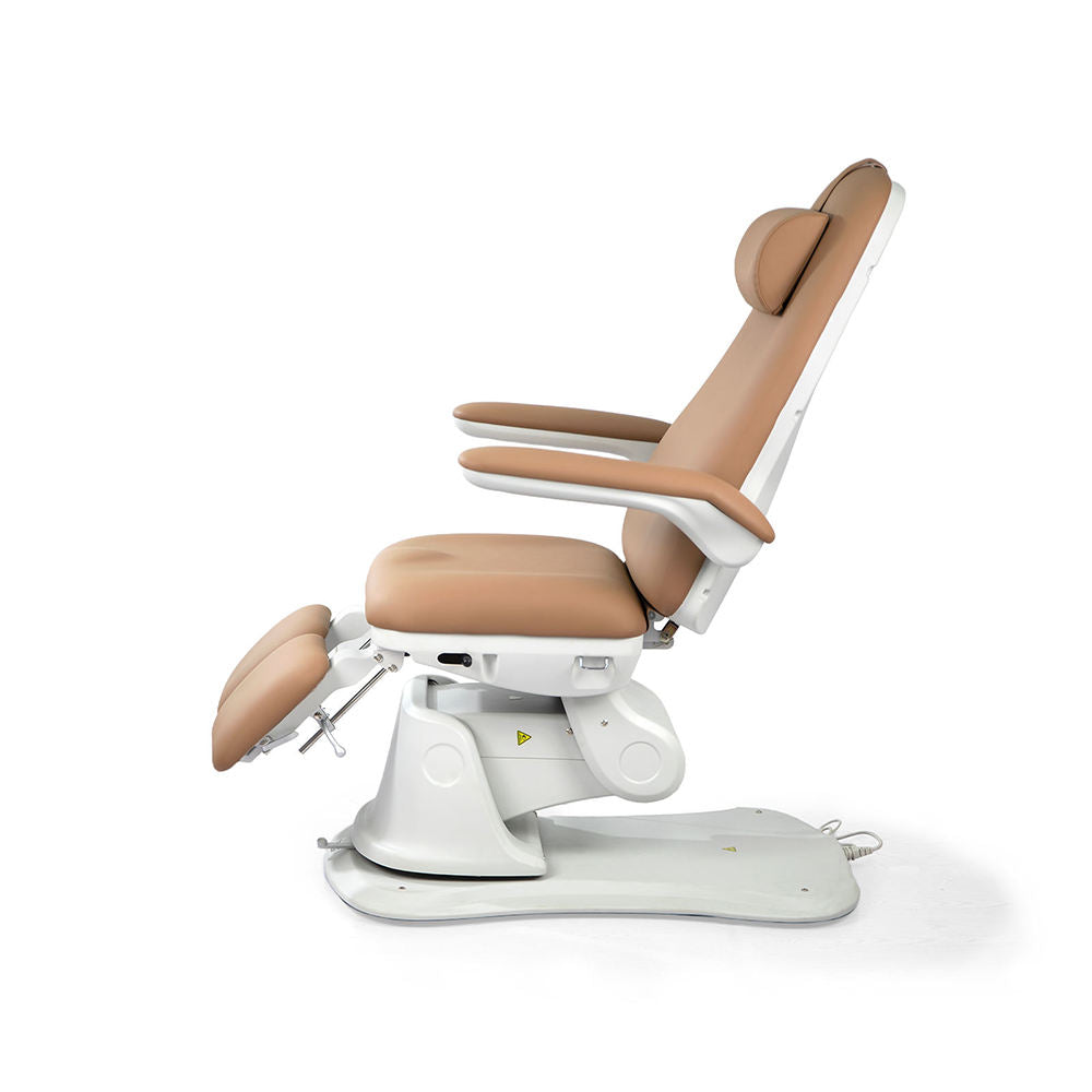 3 Motors Professional Electric Podiatry Examination Chair With Adjustable Backrest And Legrest - Greenlife MED - Podiatry Chairs