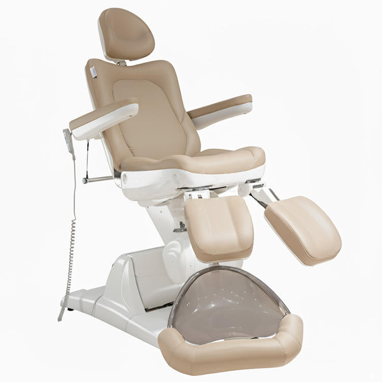 3 Motors Podiatry Chair with Hydraulic Footrest and 3D Pillow - Greenlife - Podiatry Chair