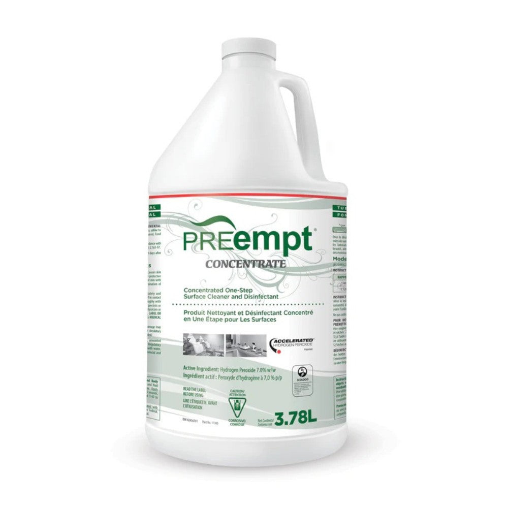 PreEmpt Concentrate PRE-11305 Concentrated One-Step Surface Cleaner and Disinfectant(3.78L)