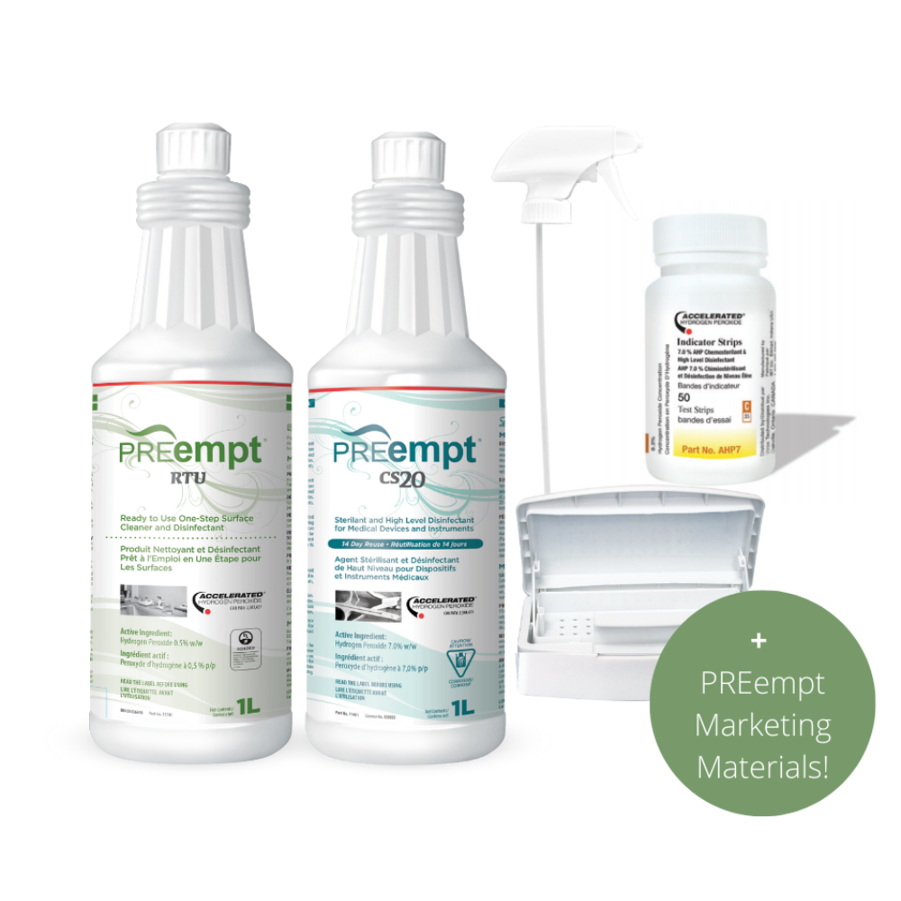 PreEmpt Spa Kit with test strips PRE-SPAK-E / PRE-SPAK-F