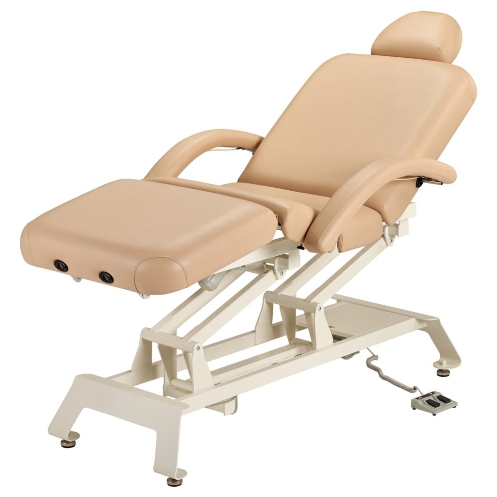 VIVINOVA ® German Dewert motor 30" Camino Deluxe Electric Massage Table Bed with 2 head sets