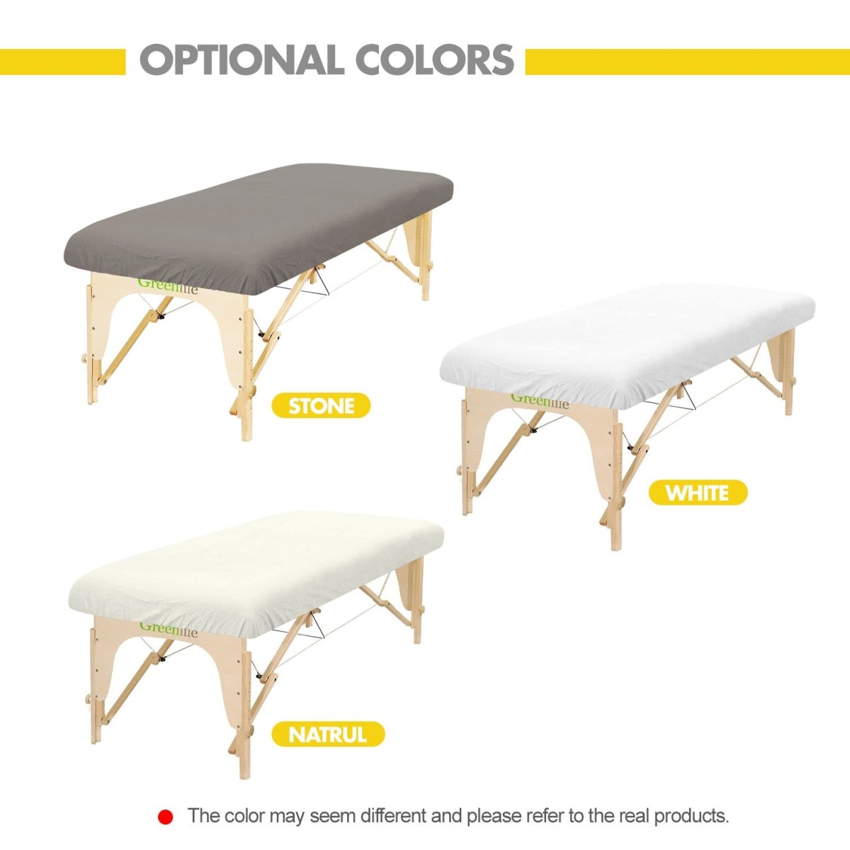 Flannel Massage Table Fitted Sheet - Greenlife Treatment-Massage Table Sheet