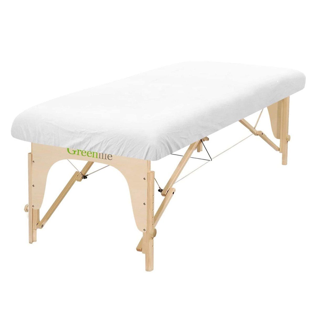 Flannel Massage Table Fitted Sheet - Greenlife Treatment-Massage Table Sheet