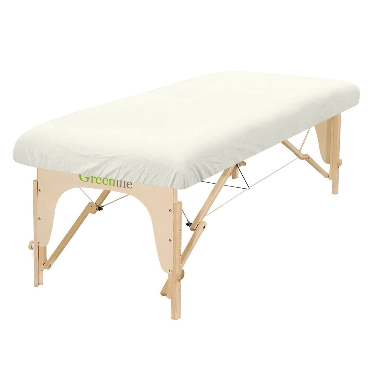 Flannel Massage Table Fitted Sheet - Greenlife Treatment-Massage Table Sheet