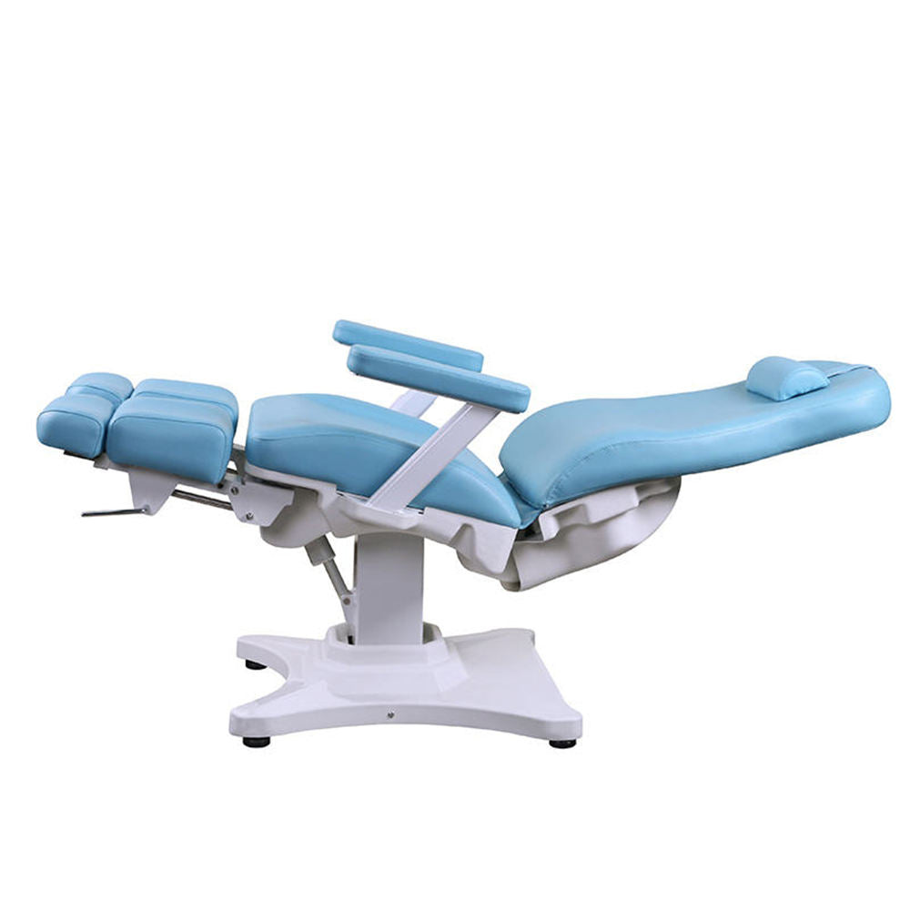 2 Motors Electric Pedicure Podiatry Chair With Usb Port Swivel Legs - Greenlife MED - Podiatry Chairs