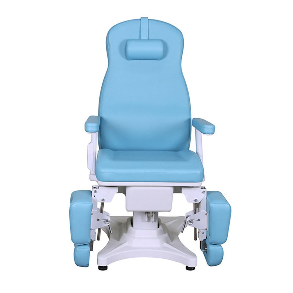 2 Motors Electric Pedicure Podiatry Chair With Usb Port Swivel Legs - Greenlife MED - Podiatry Chairs